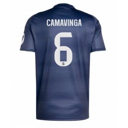 Real Madrid Eduardo Camavinga #6 Uit tenue 2025-26 Korte Mouw